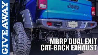MBRP Dual Exit Cat-Back Exhaust Install - Jeep Gladiator JT