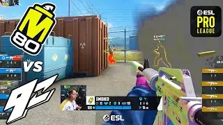 LOSER IS OUT! - 9z vs M80 - HIGHLIGHTS - ESL Pro League S18 l CSGO