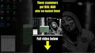 SCAMMER RAGE AFTER I DESTROYED HIS COMPUTER!!! #scambait #scambaiting #tech
