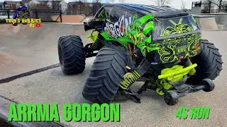 Arrma Gorgon: 4S Speed Runs and Bash Session