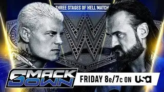 WWE 2K25 TEAM DREW MCINTYRE VS TEAM CODY RHODES 