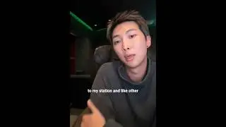 Namjoon Weverse Live💜