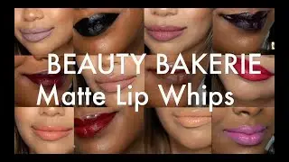 Smudge Proof Matte Liquid Lipstick - Beauty Bakerie Lip Whips Review