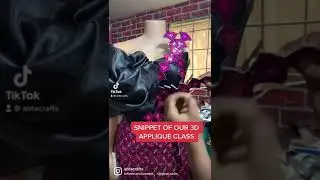 FASTEST 3D APPLIQUE (snippet)