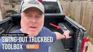 Обзор выдвижного запираемого ящика для инструментов Vevor для Ford F-150 2015-2021 годов выпуска.