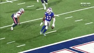 Gabriel Davis TD - Bills vs. Patriots AFC Wildcard, 1/15/22