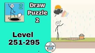 Draw Puzzles 2 All Level 251-295 Walkthrough Solution
