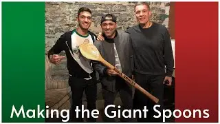 Making of the Giant Wooden Spoons!