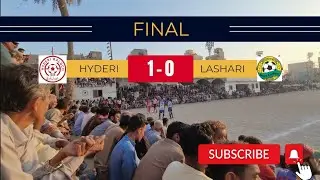 southe champion Hyderi Baloch vs mossa lashari final match #goals #football #lyari #karachi #hyderi