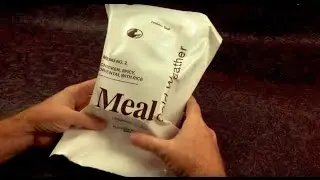 MRE Review 2016 U.S. Military Food Meal Cold Weather Menu 2 Spicy Oriental Chicken MCW Ration