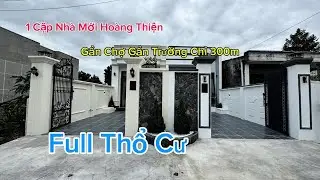 (Ms93)2 Sự Lựa Chọn/ 1 Cặp Nhà Mới Full Thổ/ Gần Trường Gần Chợ Chỉ 300m/ Khu Dân Cư/Chỉ 1Tỷ689tr TL
