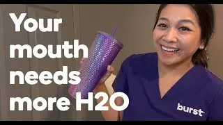 Why drinking water is a healthy mouth habit