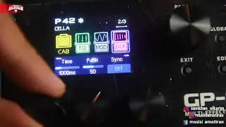 Preset Distorsi Cella Kotak Teather Dengan Valeton GP100