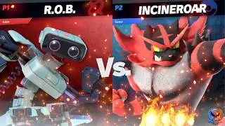 Phoenix Nest #1 |  Losers Round 2 | Sam (R.O.B) Vs. Foso (Incineroar) - SSBU
