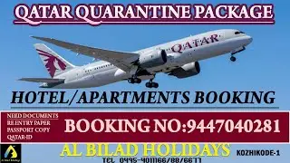 QATAR HOTEL BOOKING   Quarantine Packages