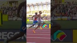 Anchor leg battle 🔥 #athletics #sprint #relays  #canada #usa #shorts