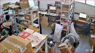 Пример записи камера видеонаблюдения IP 5Мп Ps-Link IP305; IP305PM