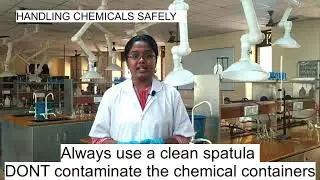 Lab safety 3- safely handling chemicals |Chemistry Lab tamil