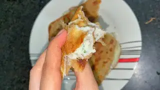 Crispy egg paratha recipe || Street style anda paratha