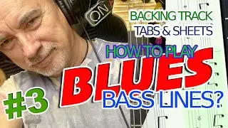 Janusz Frychel - Blues Shuffle Bass Line, Ex. 3 - 12-Bar Blues