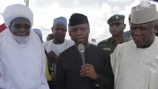 Commissioning of Gunmi Sokoto Border Road In Zamfara State
