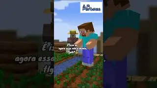 A Vingan&ccedil;a Do🤣Golem (Par&oacute;dia/Redublagem) #minecraft  #steve #golem
