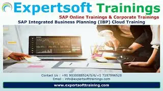 SAP IBP Demand Planning(DP) Training | SAP IBP Supply & Operations(S&OP) Training | SAP IBP Training