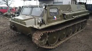 GT-SM (GAZ-71) aphibious vehicle test drive