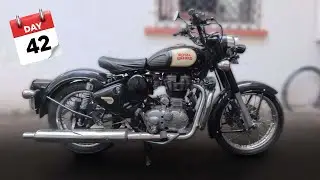 Day42- Royal Enfield problem after start | Introvert life (Beginner)