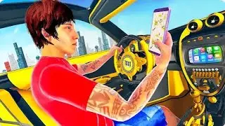 Flying Car indian taxi driving simulator game 2022|| Level -6