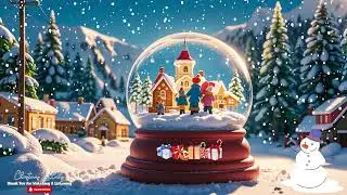 ❄️ Snowfall Lullaby for Babies | Calm Winter Music for Kids | Soothing Bedtime Songs for Baby🌙🎶