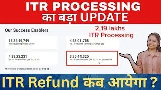 Income Tax Dept. का Update | ITR Processing हुआ fast | ITR  Not Processed ? @paisakodi12 