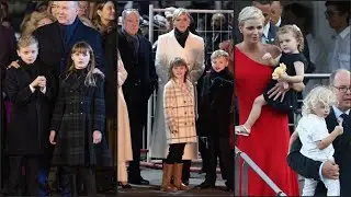 Princess🧡🧡 Charlene of Monaco had her ownmini me on Wednesday as she and herdaughter Gabriella