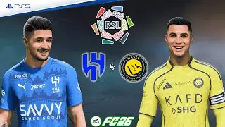 Al Hilal vs.  Al Nassr | Saudi Pro League - Matchday 19  | Full Match | FC 26 - PS5&trade;[4K]