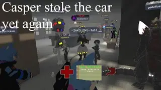 Casper stole the car yet again - Murder Drones Vr