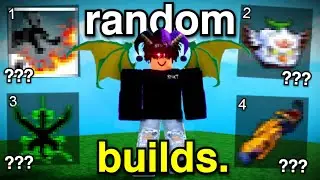 Blox Fruits, But My BUILD Is Random for Bounty Hunting..
