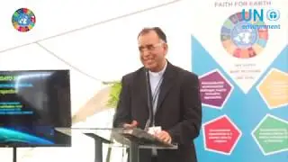 Fr. Josh Kureethadam presents Laudato Si at Faith4Earth