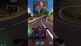 pumbish rocket racing | #shorts #ps5 #fails #fortnite #rocketracing #battleroyalegameplay