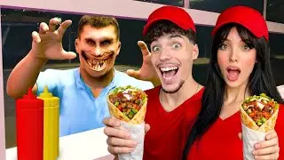 GIOCHIAMO A SCARY SHAWARMA KIOSK ALLE 3 DI NOTTE su ROBLOX!