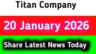 titan share latest news || titan share latest news today