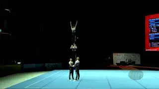 Ukraine (UKR) - 2018 Acrobatic Worlds, Antwerpen (BEL) - Dynamic  Men's Group