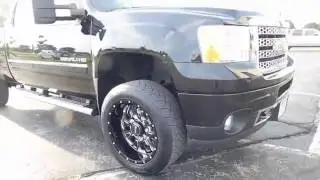 2014 GMC Sierra 2500 w/ SOTA SCAR 20x10 Death Metal Wheels & Nitto 275/55 NT420 Tires