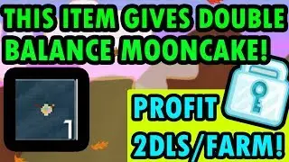 HARVEST MOON CHARM DOUBLE BALANCE MOONCAKE! PROFIT 2 DL PER FARM | Growtopia