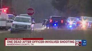 1 dead after officer-involved shooting in Hardeman County