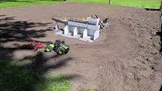 1/16 ERTL Steiger 620 RC Conversion Pulling Krause Offset Disk.