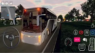 🚌🔥 City Bus Driving Simulator Gameplay | Realistic Bus Driving Experience 🎮💺
