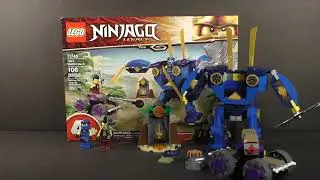 LEGO 2021 Ninjago: Legacy 4+ 71740 Jay's Electro Mech set review!