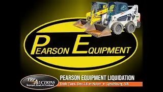 Pearson Equipment Liquidation in Lynchburg VA