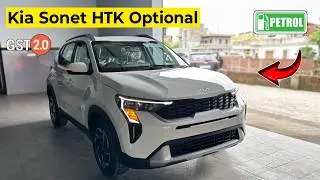 2026 New Kia Sonet HTK Optional Review 🥳 Kia Sonet Petrol Manual