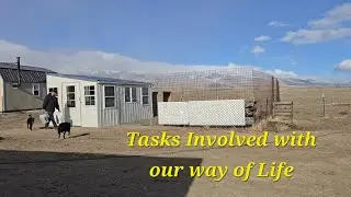 Routine tasks of living Off-grid